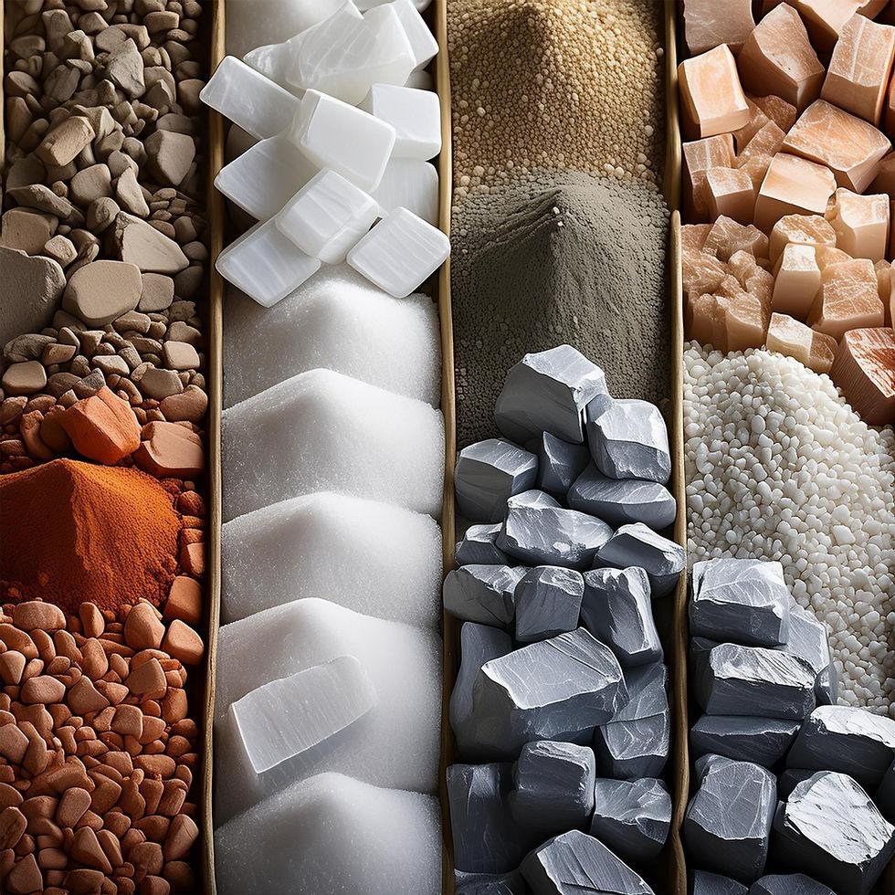 Industrial Minerals & Raw Materials