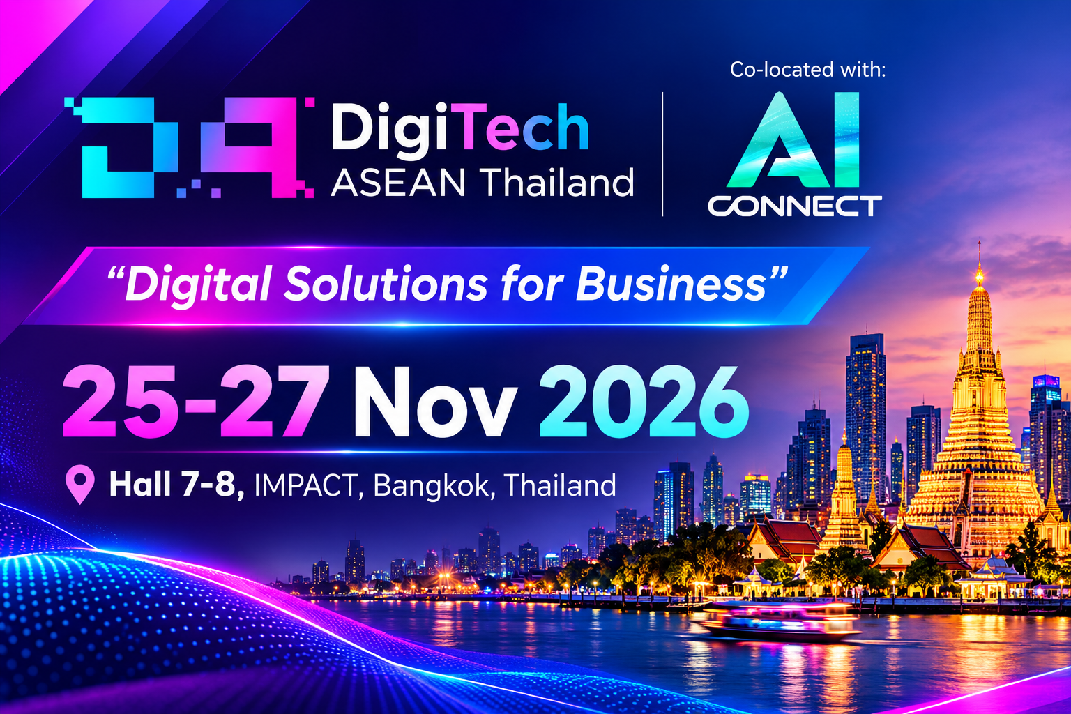 DigiTech ASEAN Thailand and AI Connect 2026
