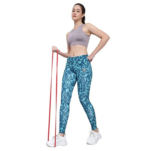 Blue Ladies Gym Lower - Modern Design | Stylish Lower For Girls In Vibrant Blue, Perfect For Active Workouts And Gym Sessions