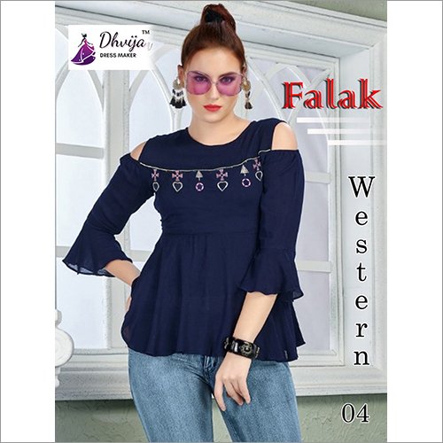 Ladies Cotton Top - Lightweight Breathable Fabric, Elegant Design For Everyday Wear