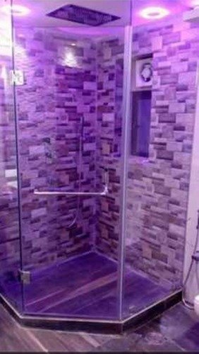 Frameless Glass Shower Enclosure