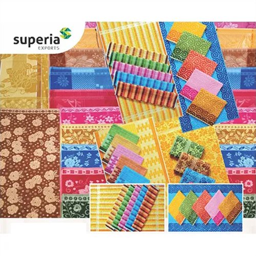 Multicolor Striped Bath Towel
