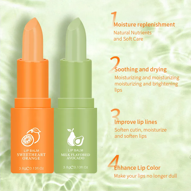 Temperature Changing Lip Balm Set