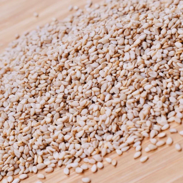 100% Pure White Hulled Sesame Seeds – Fresh & Natural
