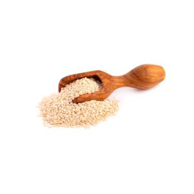 100% Pure White Hulled Sesame Seeds – Fresh & Natural
