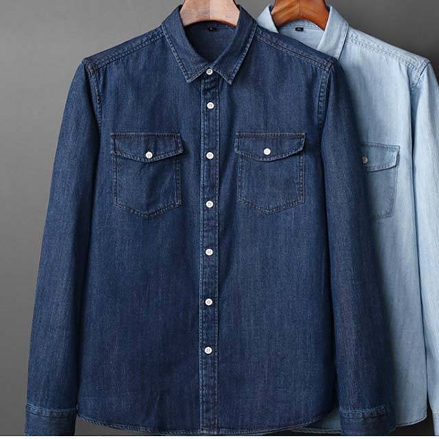 Men’s Denim Fabric Shirt