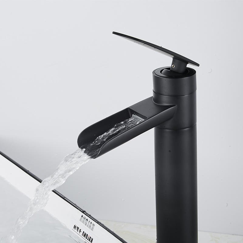 Full Brass Concealed Double Handle Faucet – Wall-mounted Countertop Basin Mixer