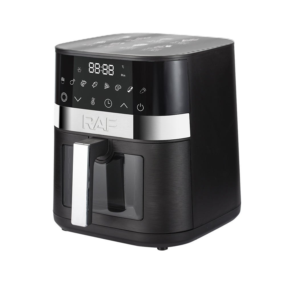 RAF 5L Digital Air Fryer Oven – Oil Free, Visible Window, Touch Control