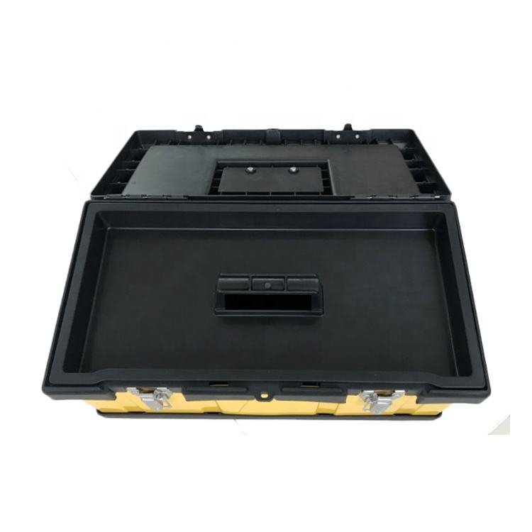 General Purpose 19/22 Inch Hard Plastic Tool Storage Box with Removable Parts