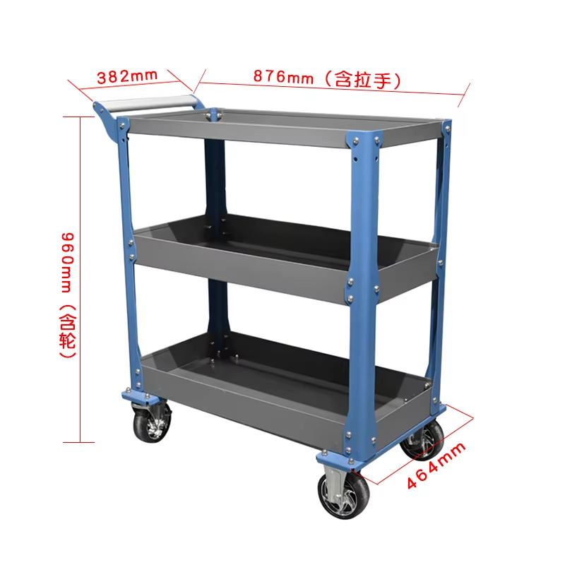 3-Drawer Mechanic Tool Cabinet for Garage & Workshop