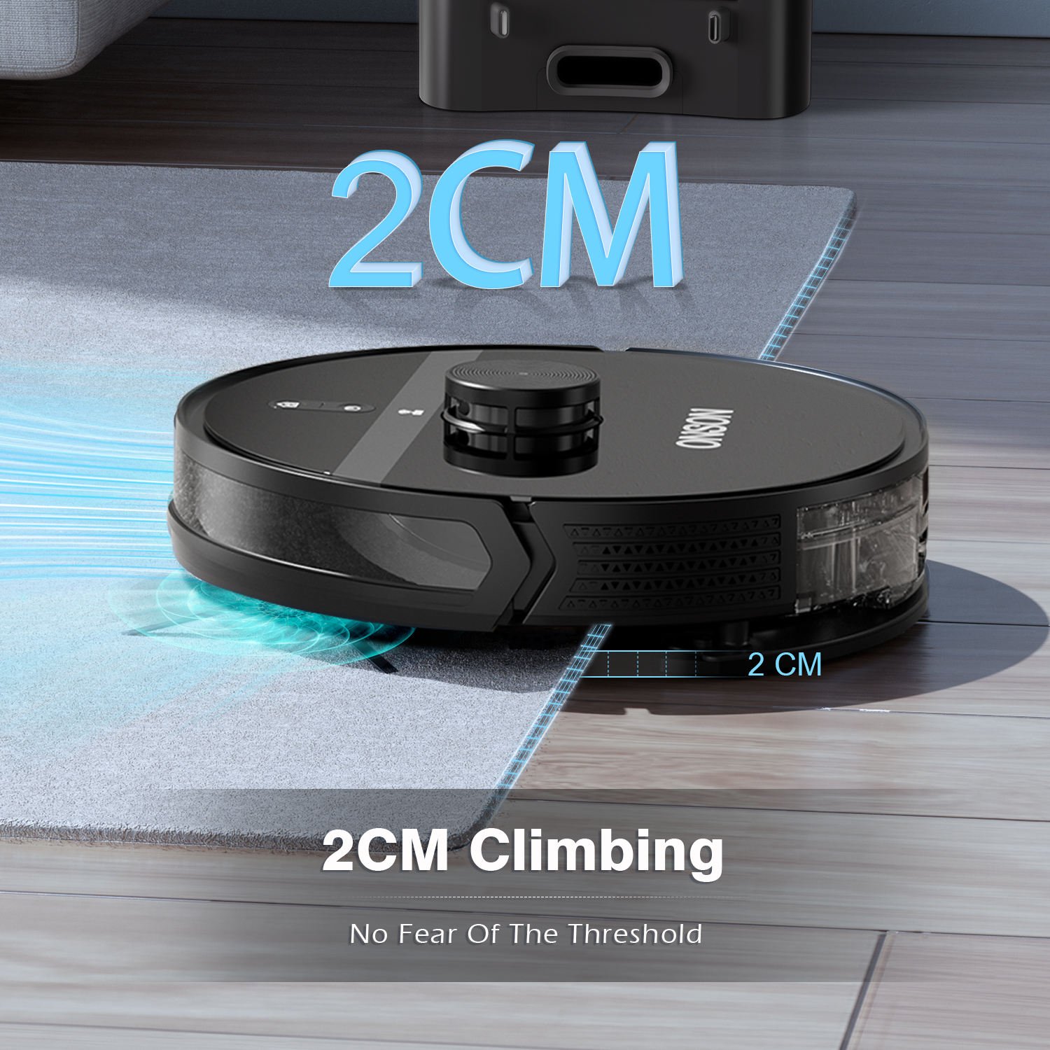 Self-Emptying Robot Vacuum Cleaner D900