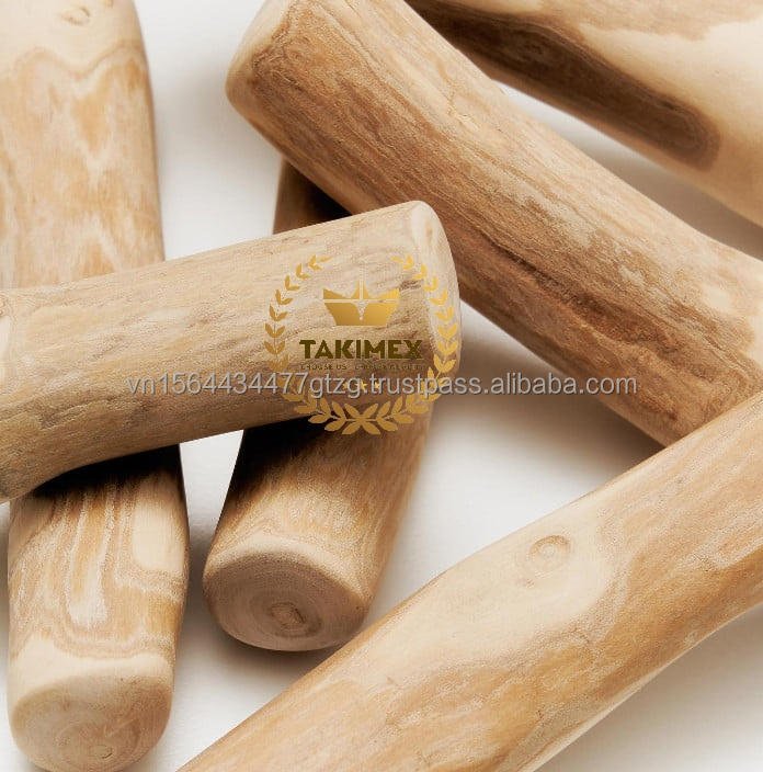 Eco-Friendly Dog Chew Stick Long-Lasting Coffee Wood for Halloween & Birthday Simple Style
