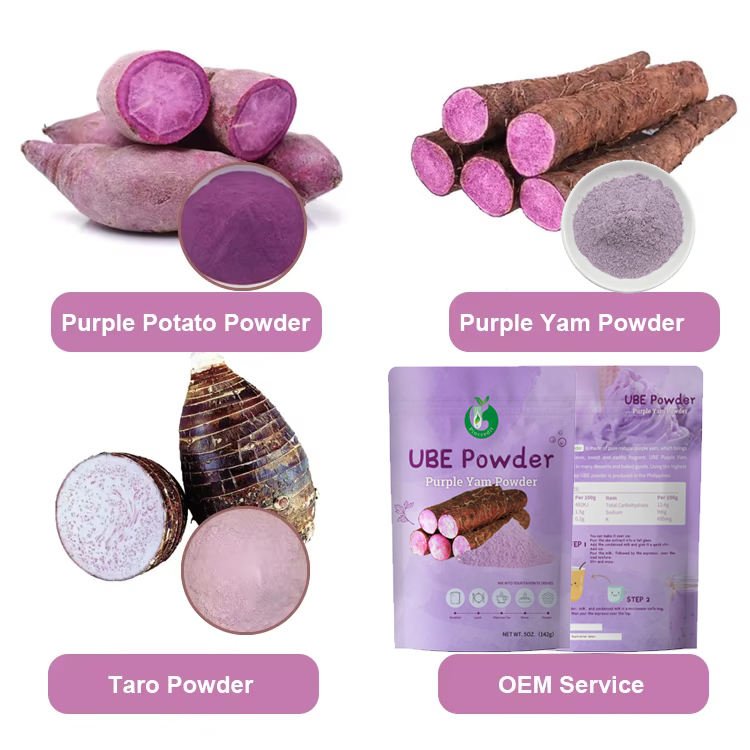 Wholesale Price Chinese Organic Pure Purple Yam Ube Poudre