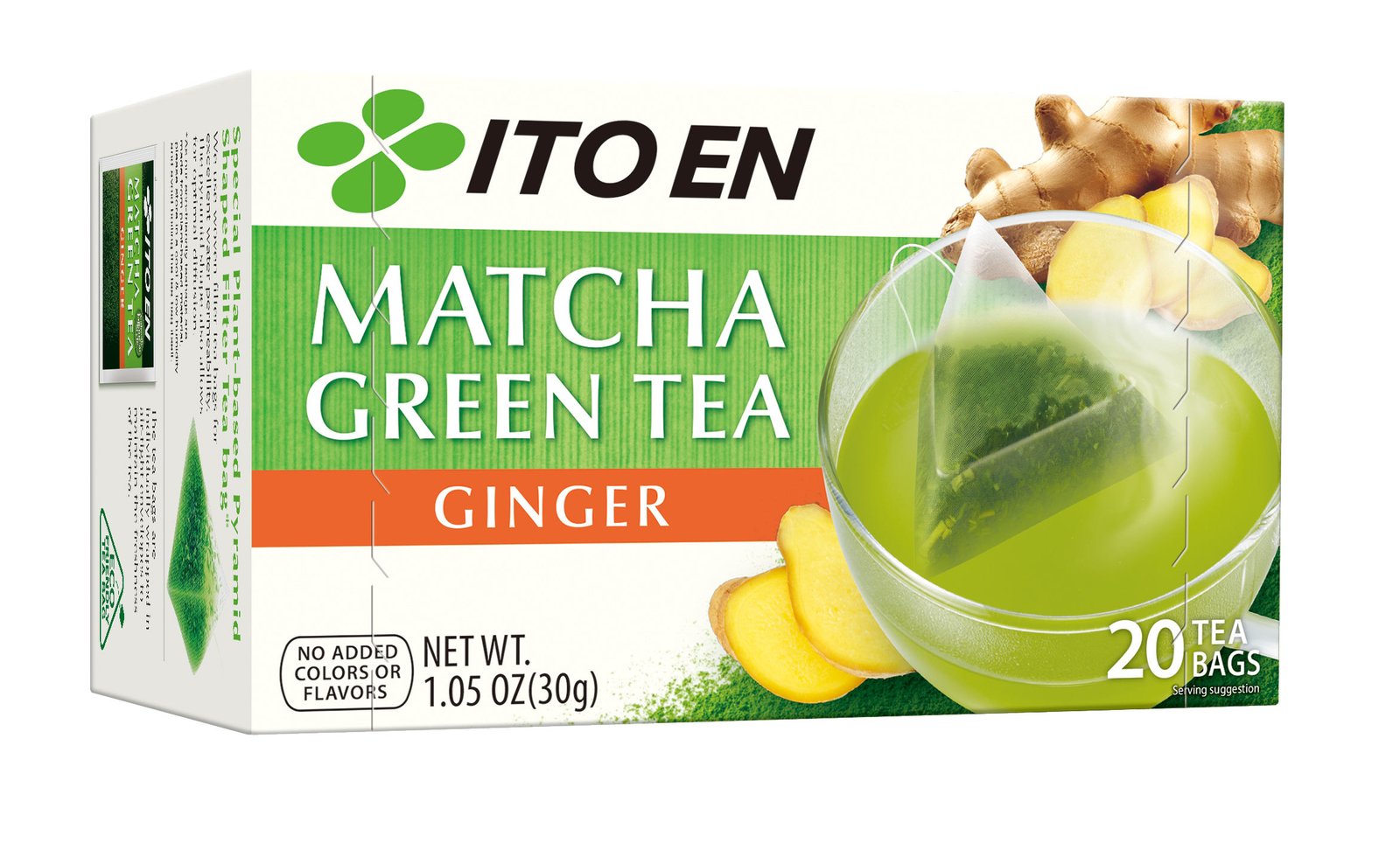 High Quality Japanese Green Tea Matcha with Ginger Free From Additives Natural Ingredients in Tea Bag Style flavor teaa