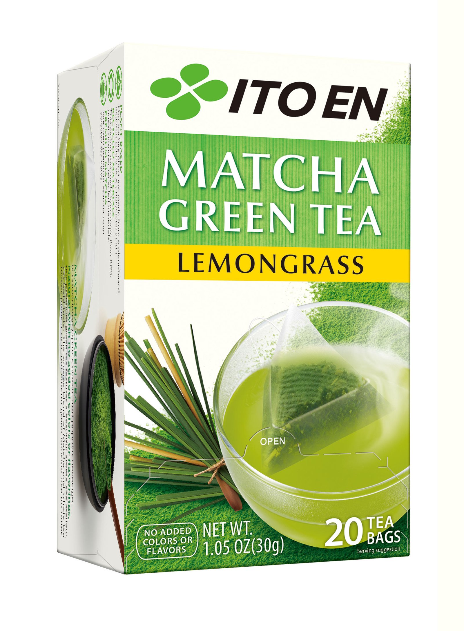 High Quality Japanese Lemongrass Matcha Green Tea Bags for Personal Use and Gift Giving Wholesale flavor tea
