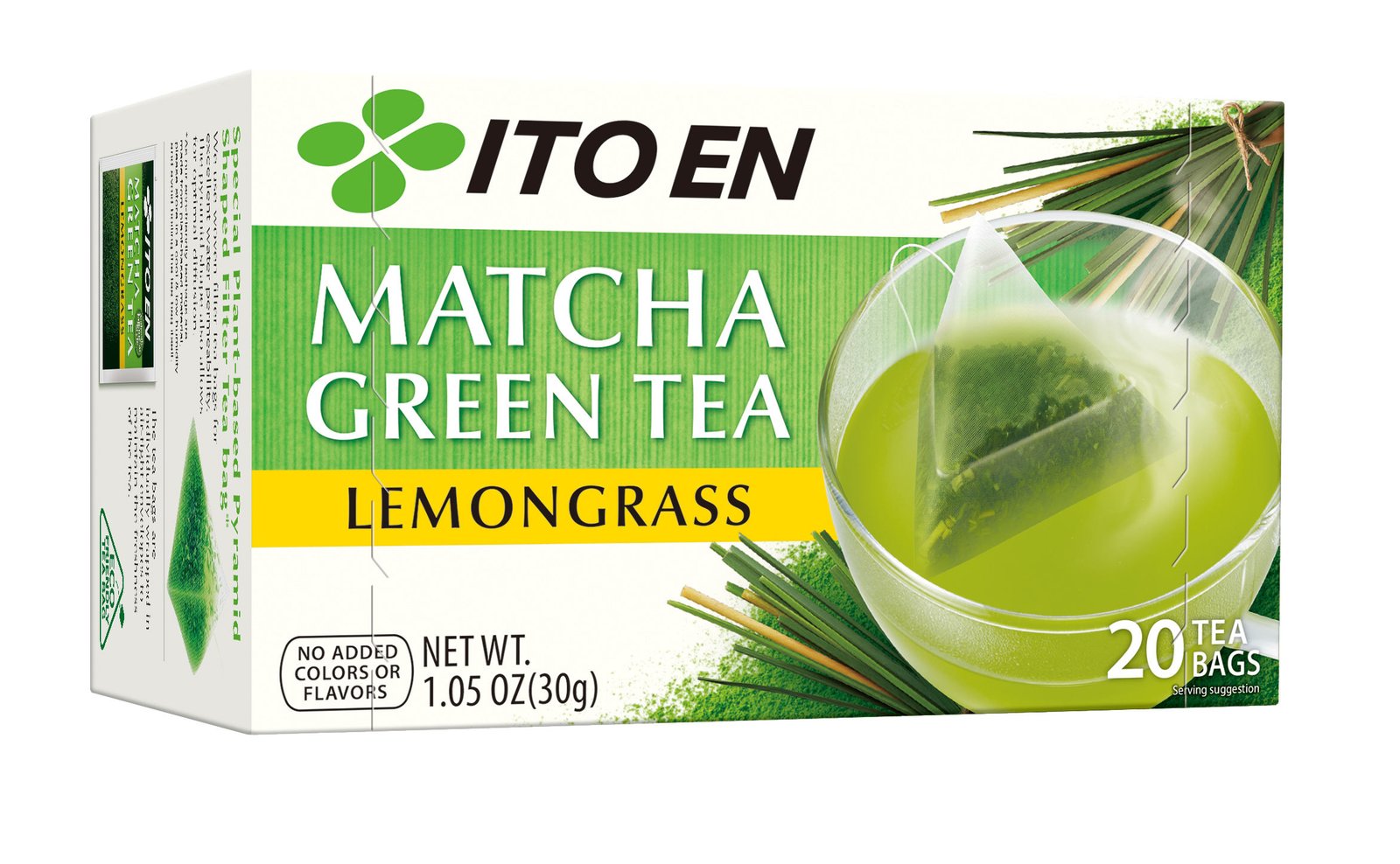 High Quality Japanese Lemongrass Matcha Green Tea Bags for Personal Use and Gift Giving Wholesale flavor tea