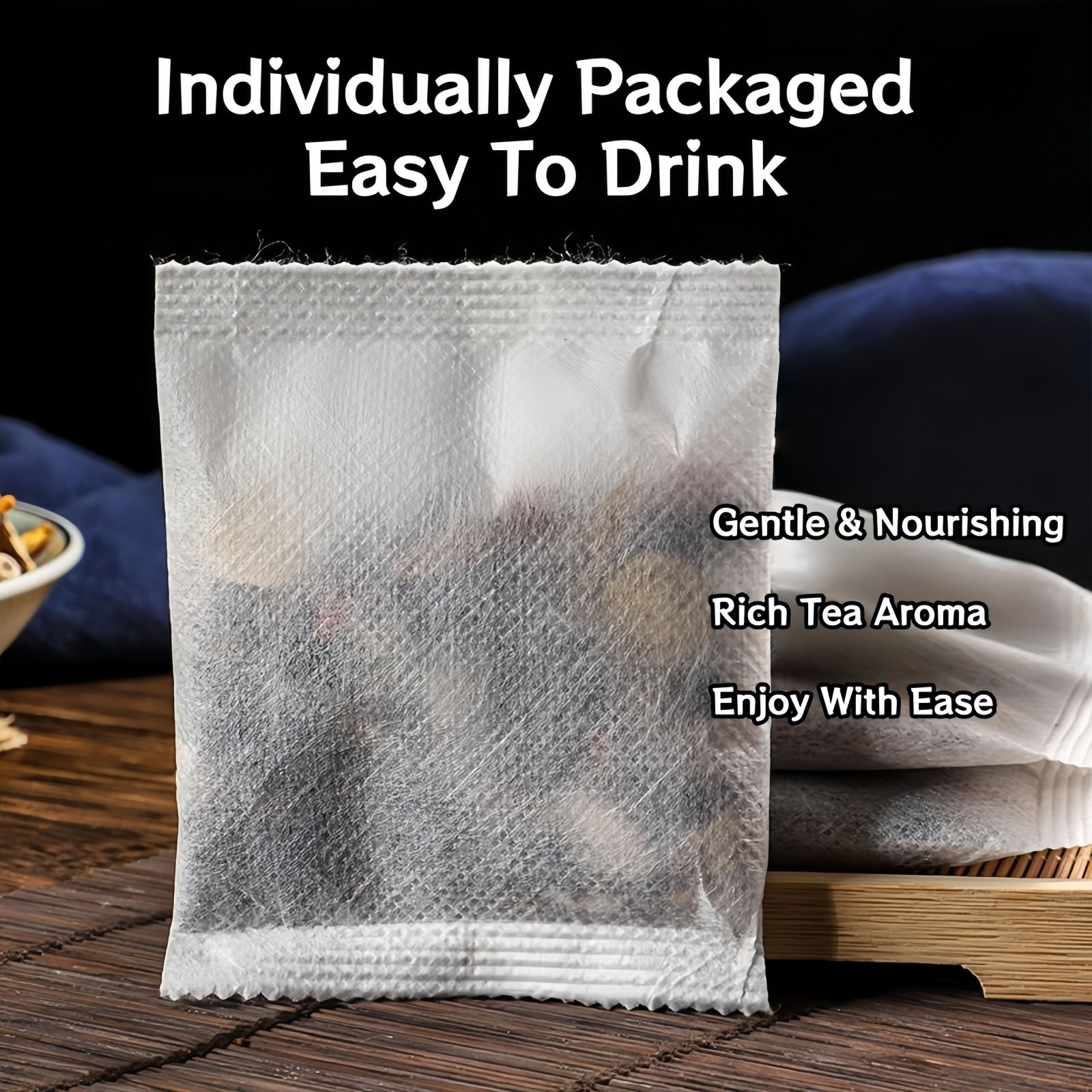 Chinese Organic Men and Women Libido Booster Ginseng Energy Male Enhancement Fertility Vitality Herbal Tea with Maca