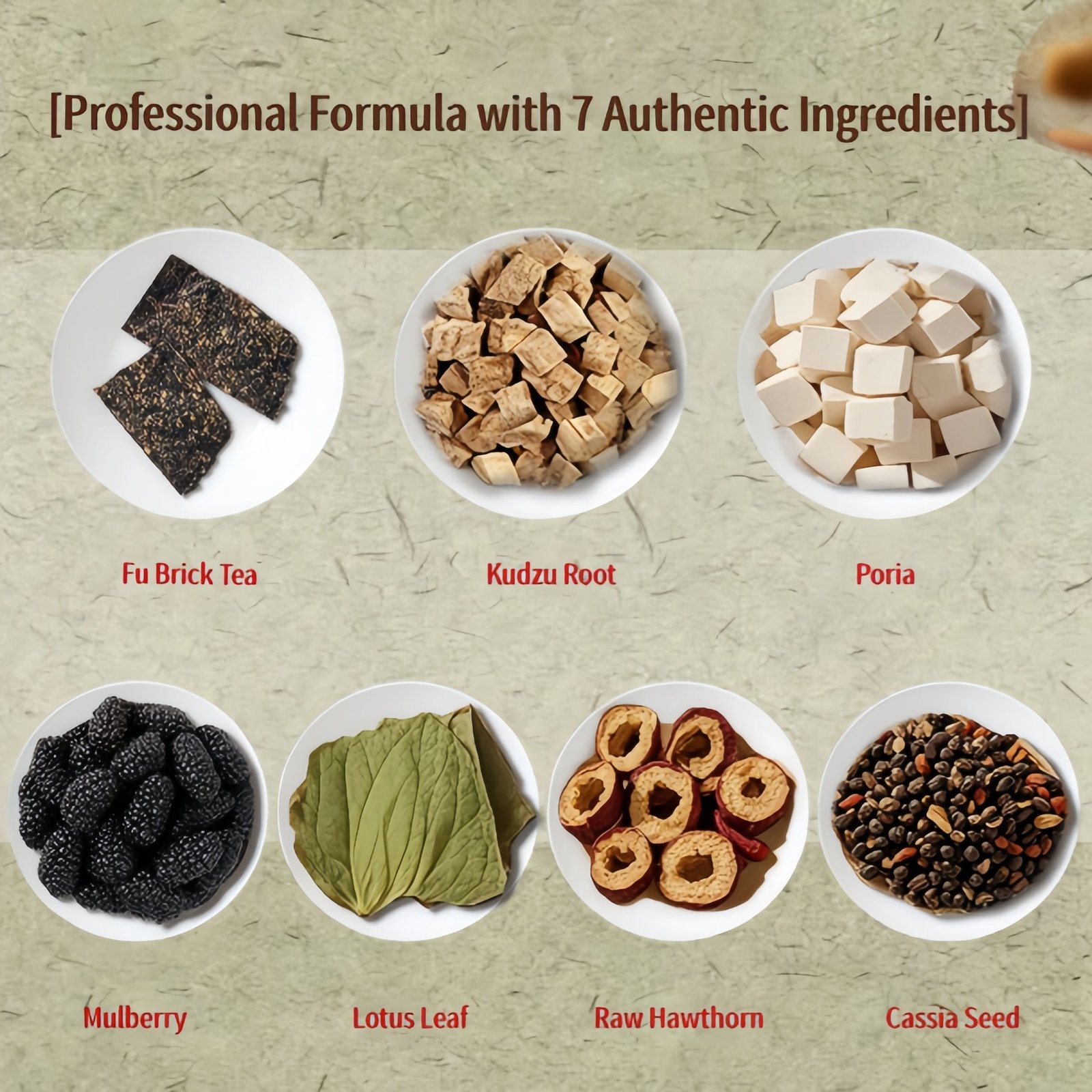 Private Label Organic Chinese Traditional Herbal Weight Loss Tea Dark Tea Reduce Blood Fat Bulk Bag Gift Box