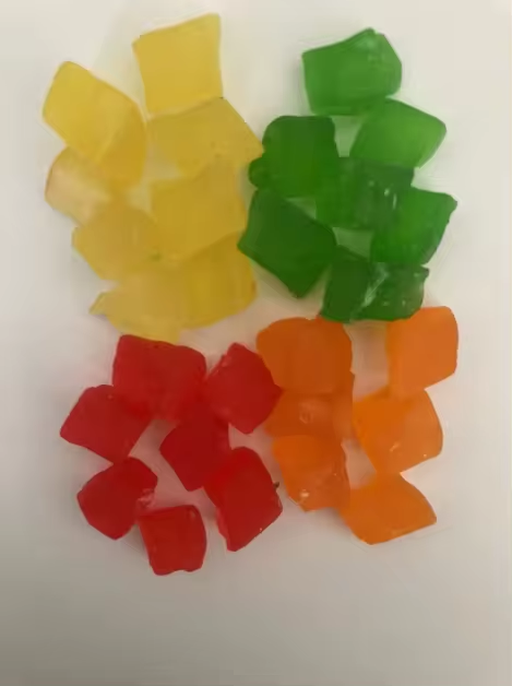 Delicious and Fragrant, Soft and High-quality Four-color Papaya Cubes