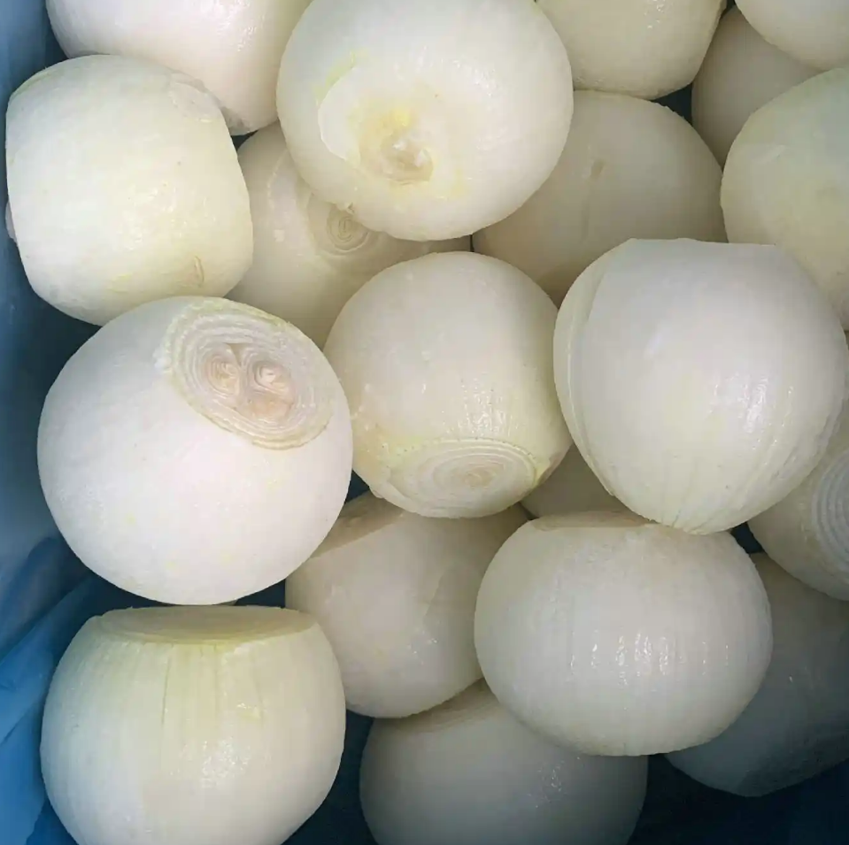 Factory Export Hot Sale 2025 New Crop IQF Frozen Red /White Onion Balls Ball Peeled Cheap Price Customized Packaging OEM BRC