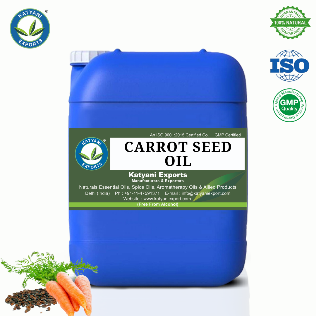 Factory Supply Pure Carrot Seed Oil Ideal for Face Creams, Body Lotions, Hair Oils, and Essential Oil Blends