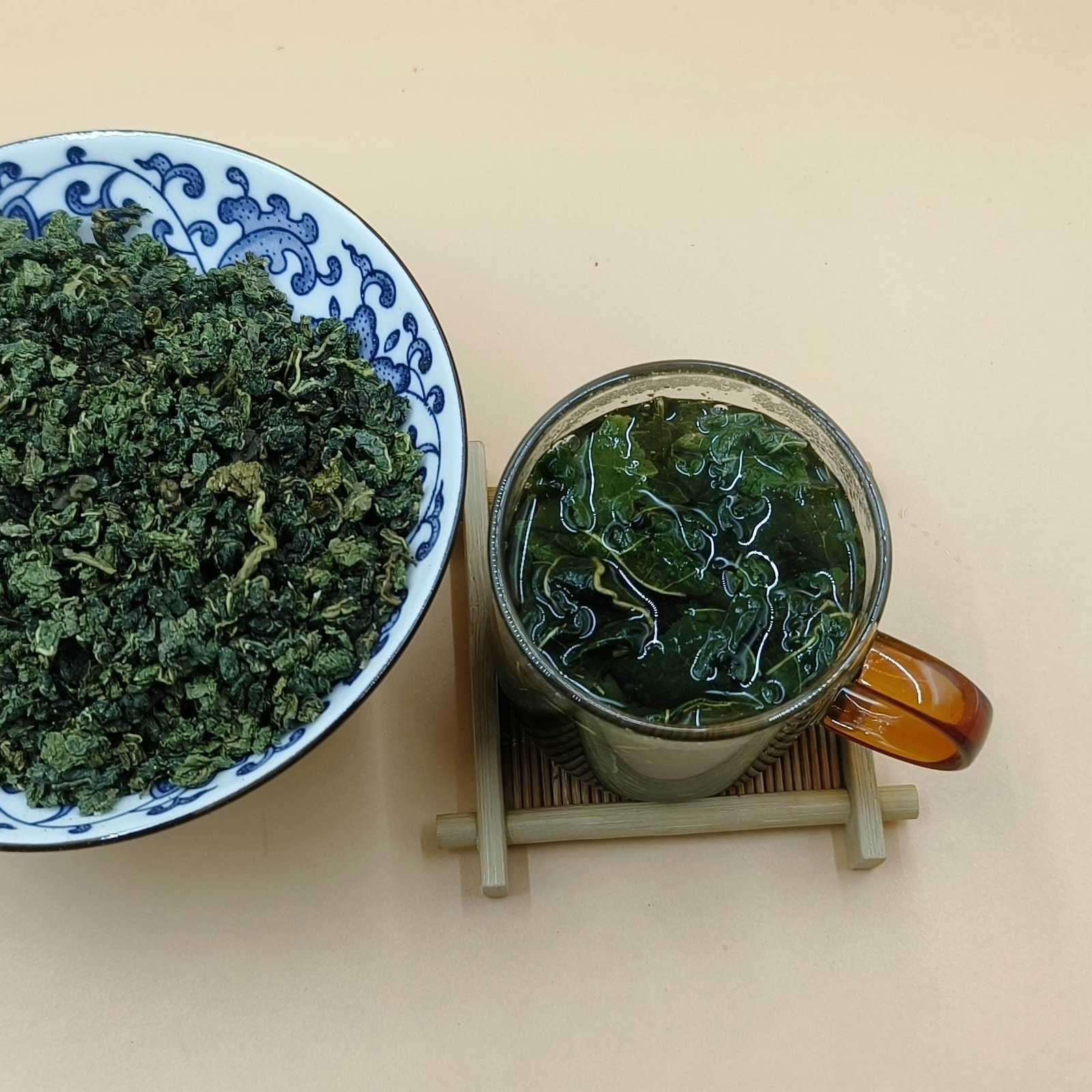 Natural Herbal Mulberry Leaf Tea Sweet and Healthy Sugar-Free and Caffeine-Free Loose Tea in Bag or Box Packaging