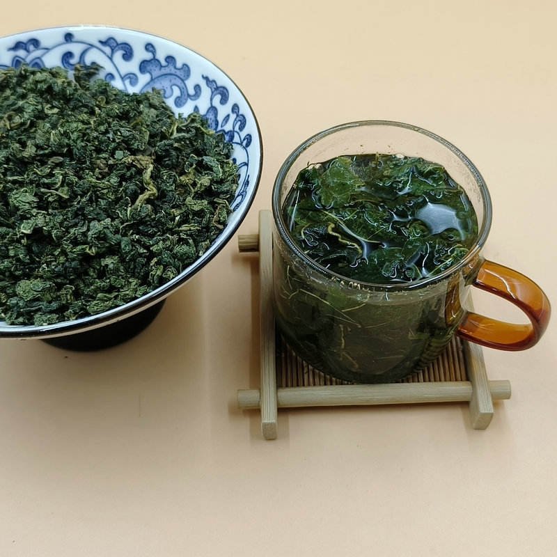 Natural Herbal Mulberry Leaf Tea Sweet and Healthy Sugar-Free and Caffeine-Free Loose Tea in Bag or Box Packaging