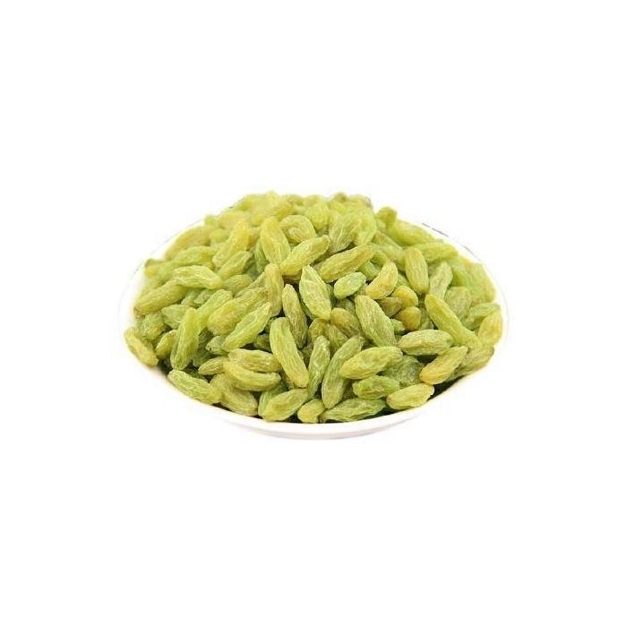 Organic Premium Direct Kishmish Long Pattern Sun Dried Fruit Snack Black Green Golden Raisins Natural Water Preserved Sweet