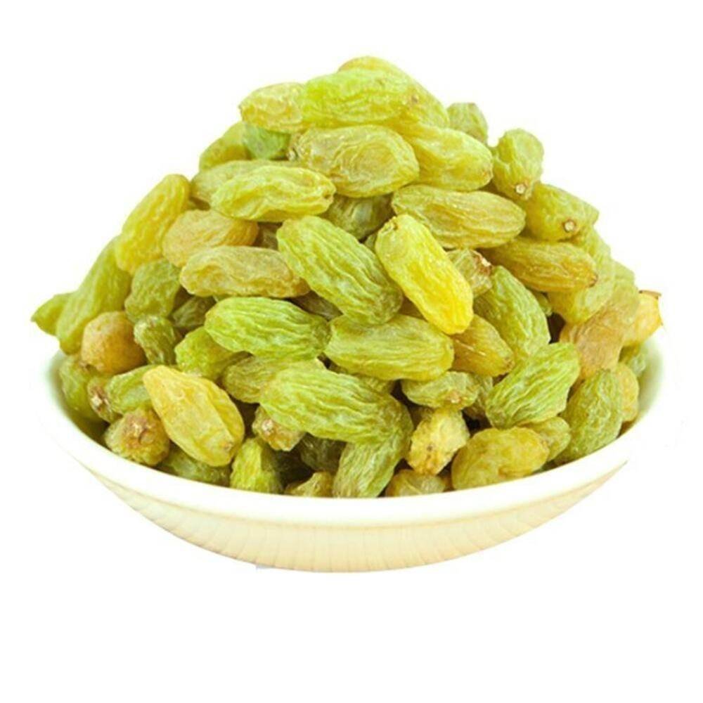 Top Selling Organic Green Raisins Long-Dried Fruit Rich Iron Vitamin B Immune System Boosting Snack Sweet Juicy Flavour Water