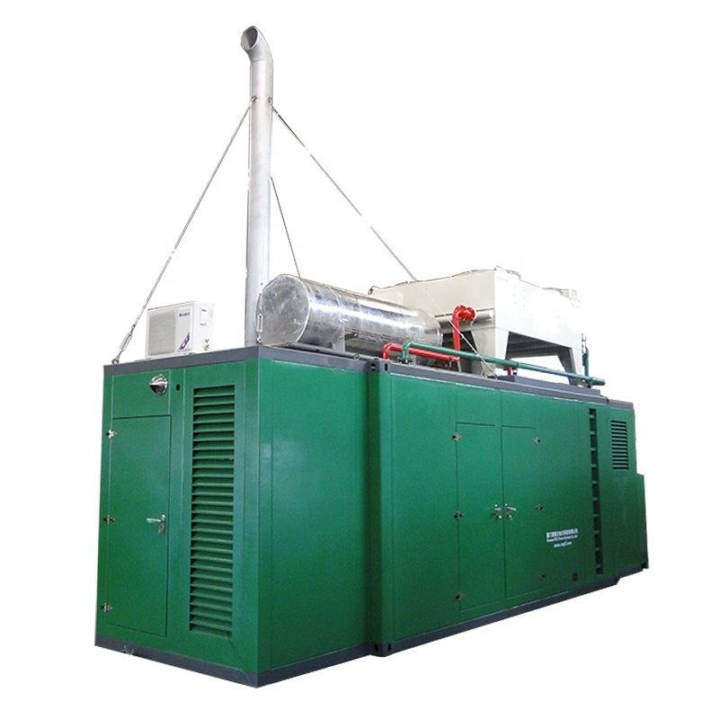CHP Biogas Generator GTL 3 Phase 4 Wire 220V-400V Water Cooling System 12 Months Warranty Silent/Open IP23 Hot Project Factory