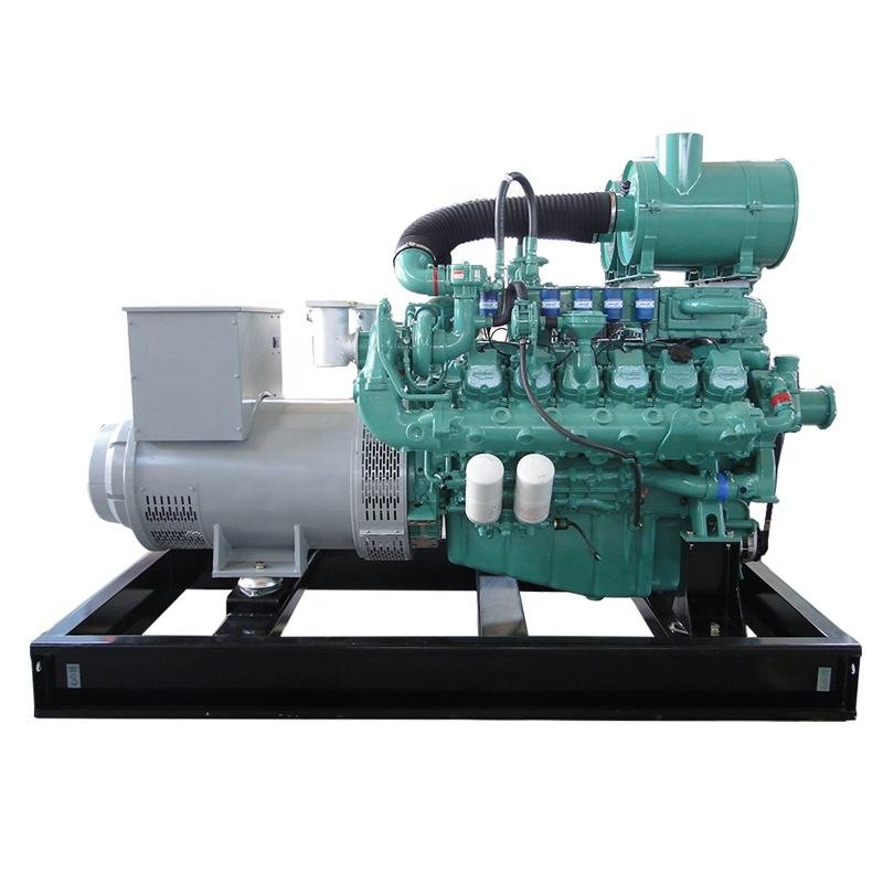 CHP Biogas Generator GTL 3 Phase 4 Wire 220V-400V Water Cooling System 12 Months Warranty Silent/Open IP23 Hot Project Factory