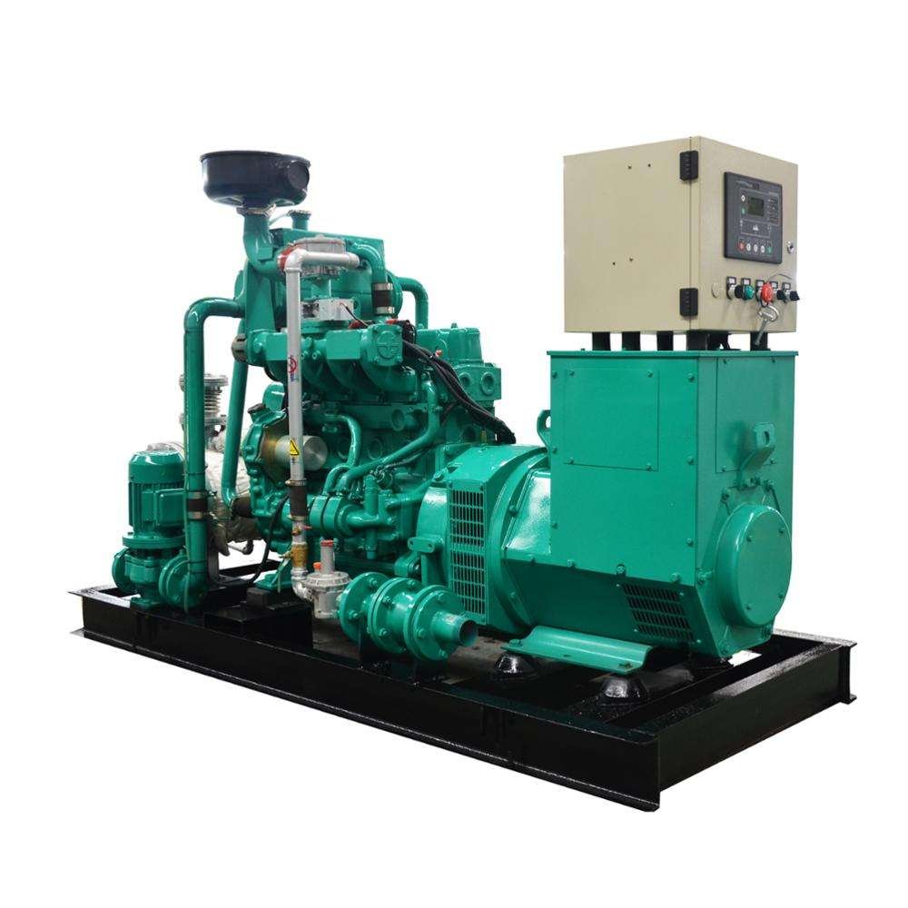 50 kW 60 kW 80 kW 100 kW 120 kW 150 kW 50/60 HZ Natural Gas Generator Set for Industrial Use with CE