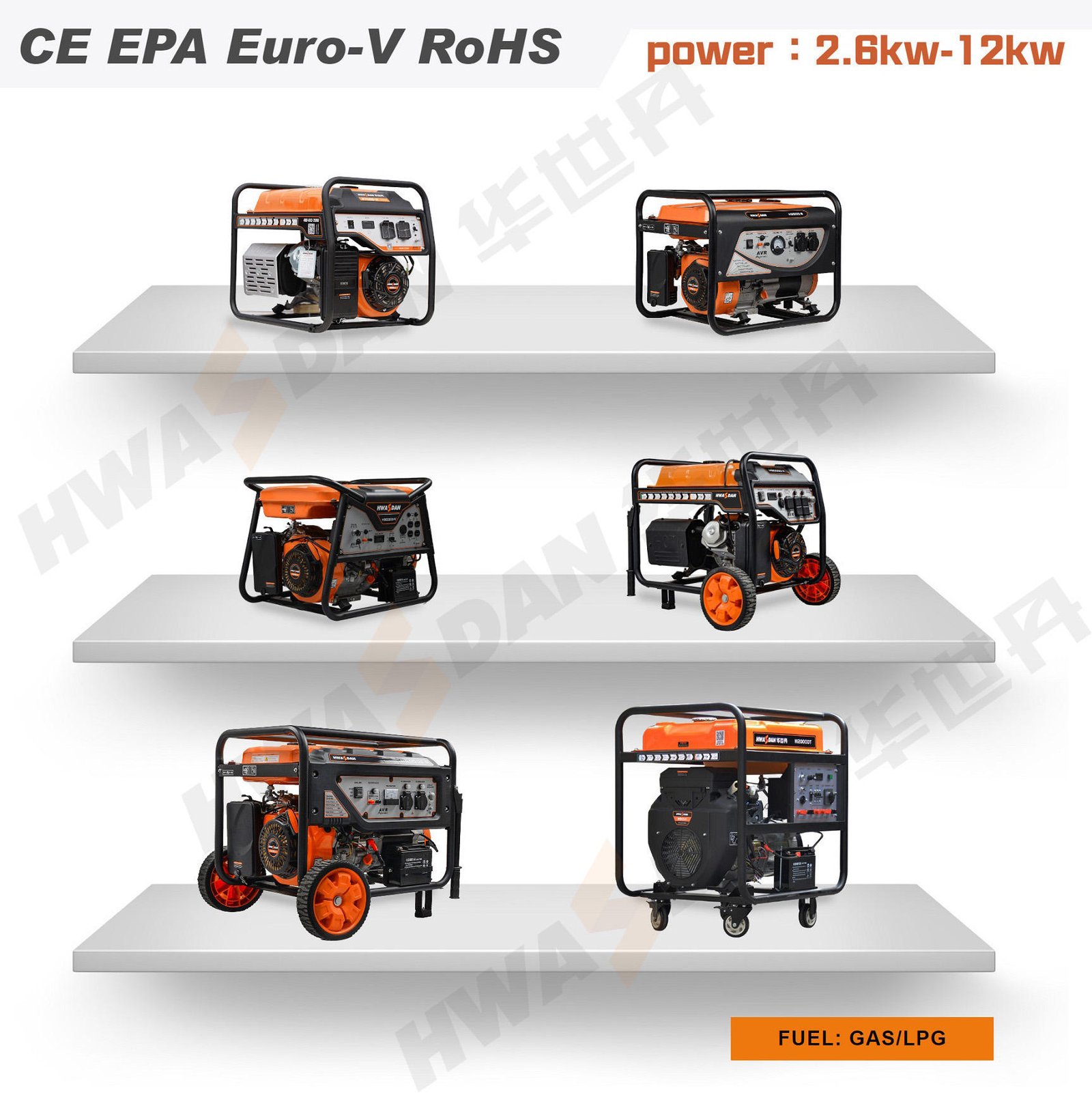 Wholesale Cheap Portable 4-stroke Generator 8500w Gasoline Generators for Commercial Use