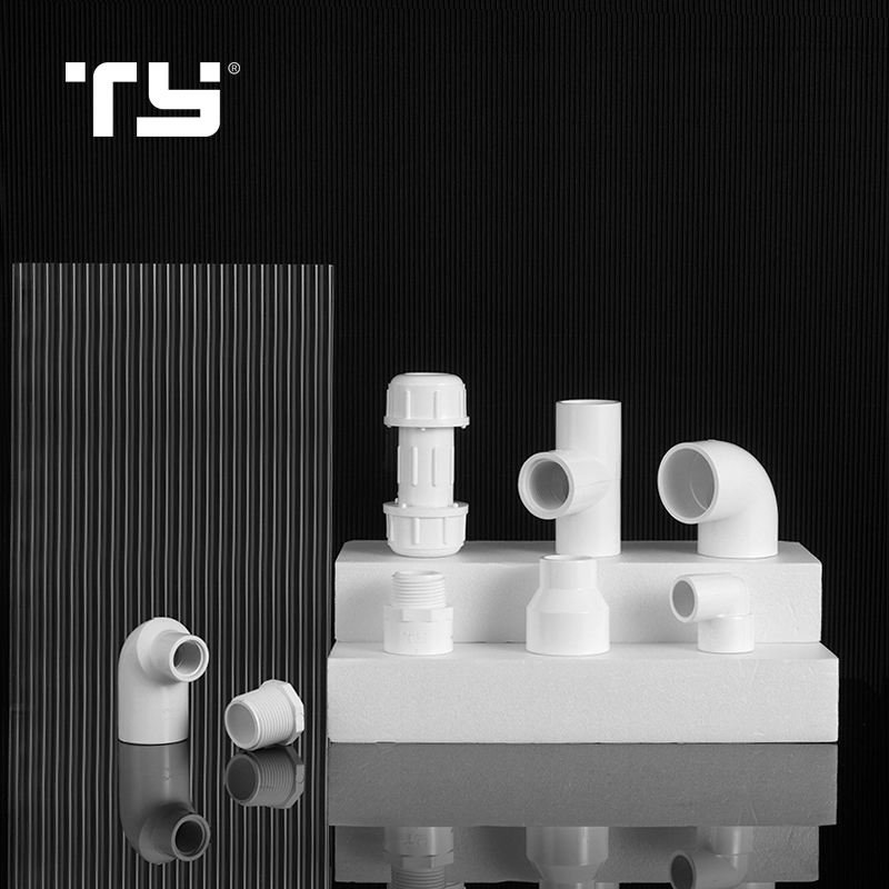 TY Manufacturer Wholesale ASTM SCH40 Pipe Fittings PVC Plastic Pipe Fittings Full Size 1/2''-4''