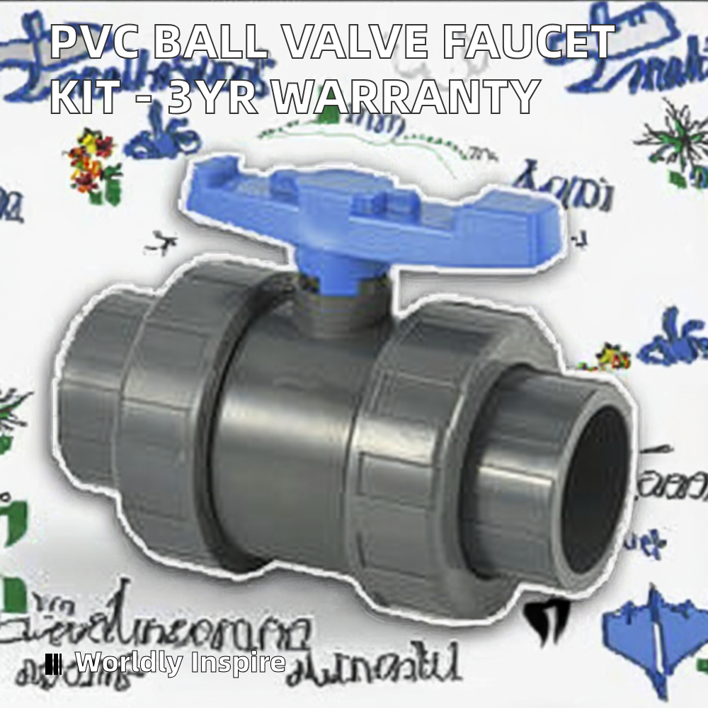 SUPER HEAVY DUTY UPVC BALL VALVE UNBREAKABLE PVC BALL VALVE