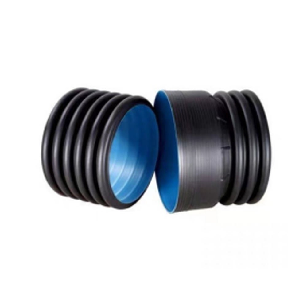 Hot Selling Hdpe SN8 225mm Double Wall Corrugated PE100 Drainage Pipe Twin Wall Corrugated Pipe