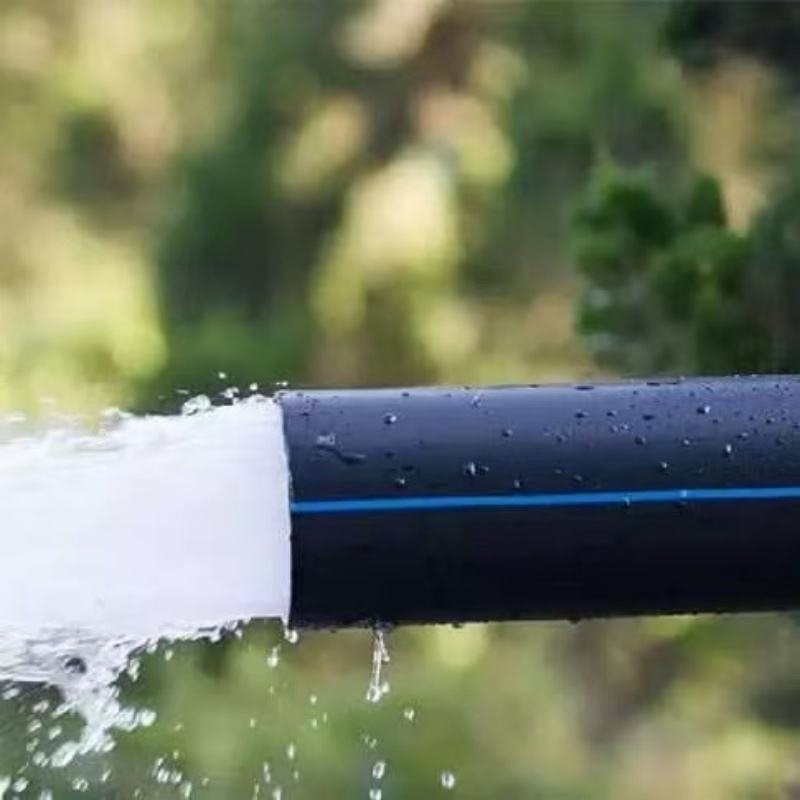 High Density Polyethylene Plastic PE100 HDPE Pipe Tube for Water Supply