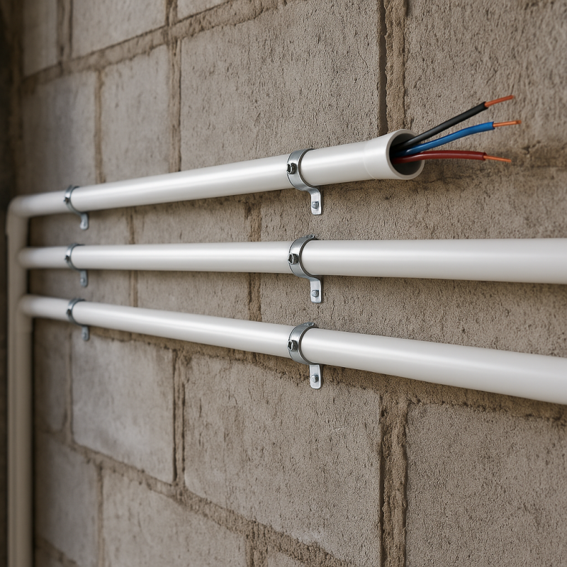 High Quality PVC Electrical Casing Conduti Pipe for Indoor Outdoor Electrical Wiring Project
