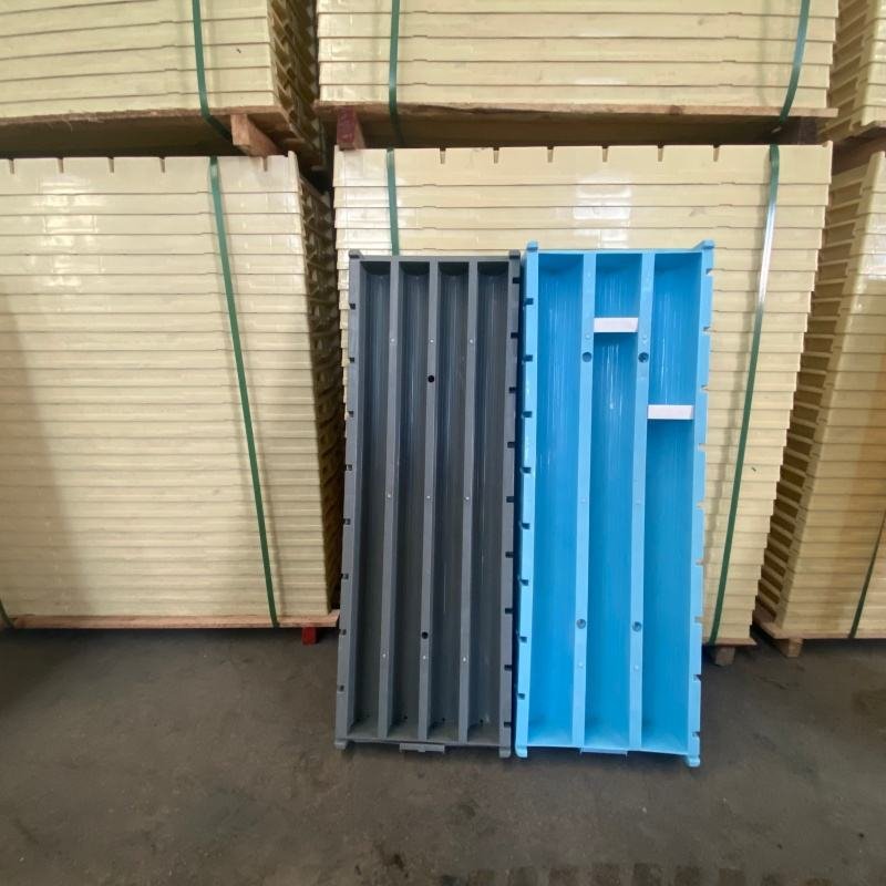 Square Plastic Durable NQ HQ PQ Plastic Core Tray Box Storage for Ore Mining