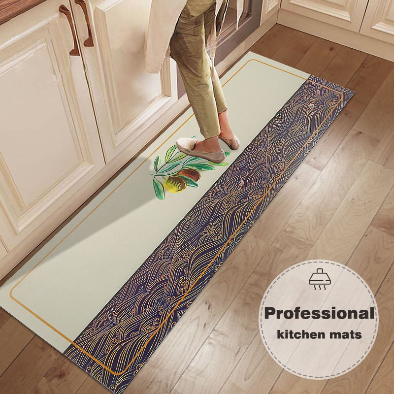 Kitchen Mat Anti Slip Waterproof Kitchen Mat,Kitchen Accessories Carpet