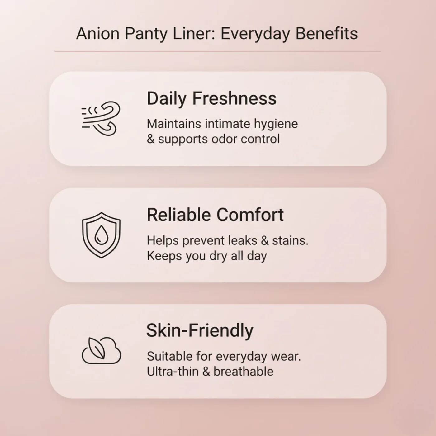 ANION PANTY LINER