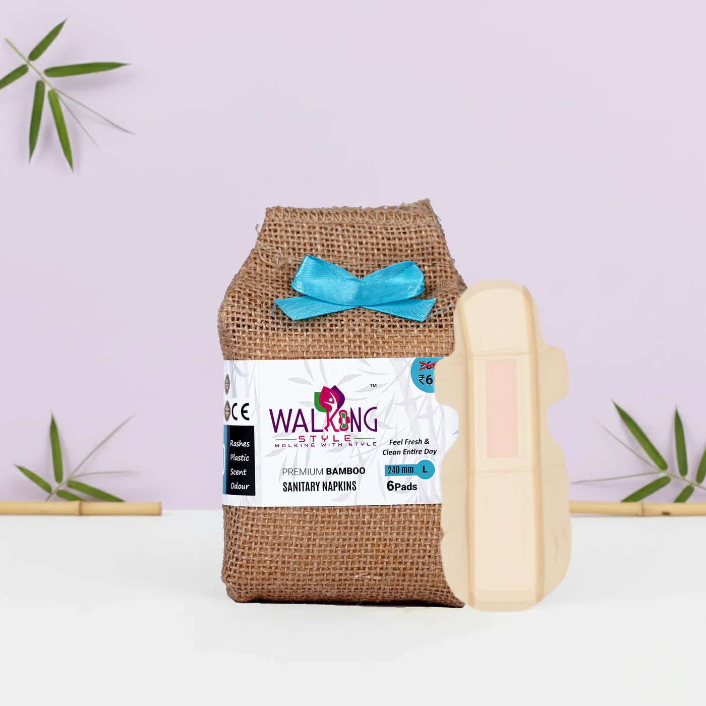 Bamboo Pads – Soft, Rash-Free Sanitary Napkins