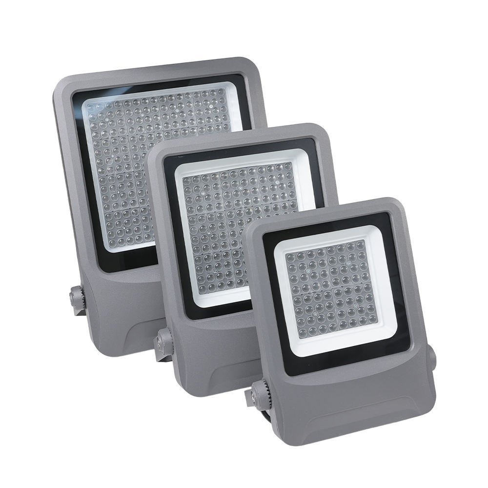 220V 300W IP65 Waterproof COB LED Floodlight with Light Sensor & App Control for Outdoor Low-Temperature to High-Temperature Use
