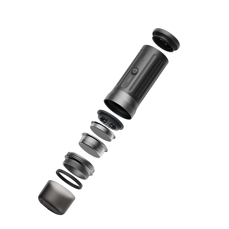 Electric Coffee Maker Portable Automatic Espresso Coffee Machine Outdoor Wireless USB 58mm Pod Basket Maker for Hotel PCM03S MAX