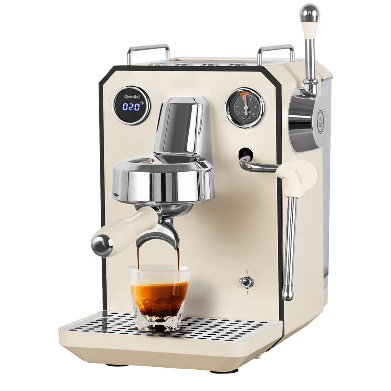 Semi-Automatic Espresso Machine Gemilai 3006A Owl Dual Hot & Cold Extraction Home Use Italian Coffee Machine