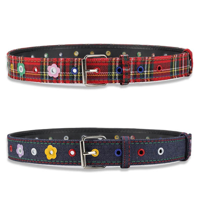 Factory Custom Design Fashion Cheap Ladies Fancy Fabric PU Leather Women's Y2K Jeans Belts