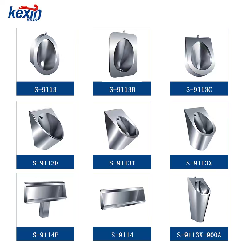 Stainless Steel 304 Male Urinal Male Standing Urinal Male Floor Standing Urinal Is Suitable for Public Toilets