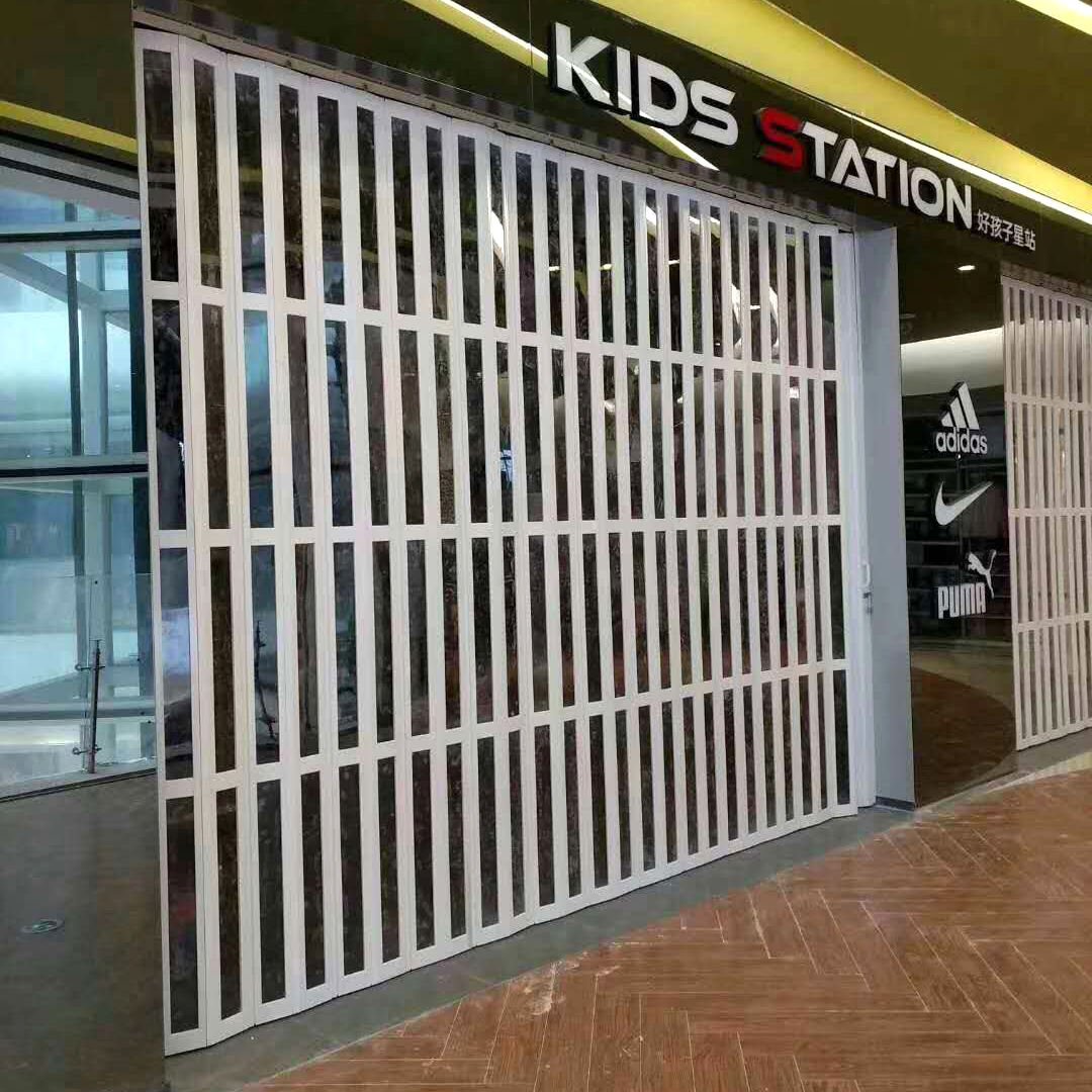 PVC Folding Door Plastic Accordion Doors Interior PVC Sliding Door