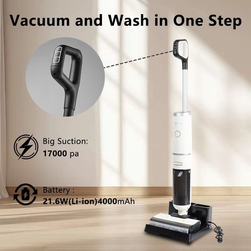 Lightweight Self-cleaning Wet and Dry Vaccum Cleaner Presure Washer Floor Cleaner Professional Electric Floor Washer