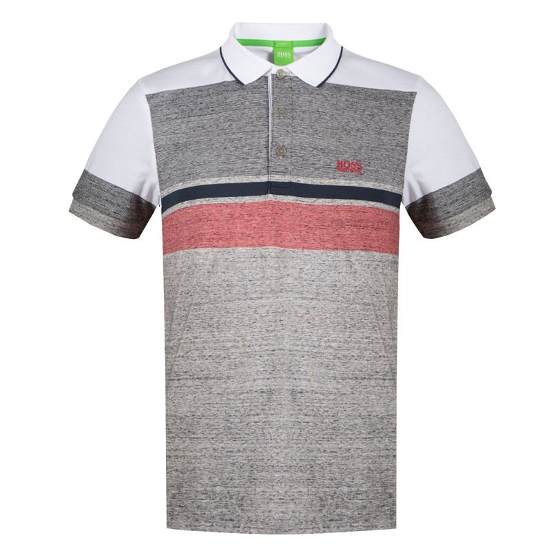 2025 New Men's Brand Polo Shirt Short Sleeve Fashionable Comfortable Antibacterial Pure Cotton High End Men's Casual Polo Shirt